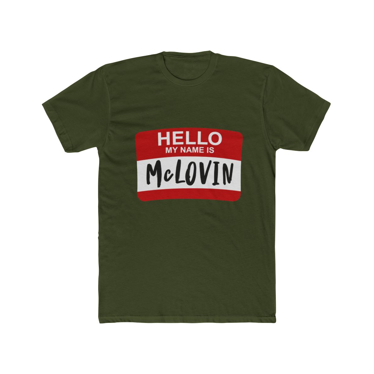 Hello My Name Is McLOVIN Superbad T Shirt - alternate angle 5, merchandise